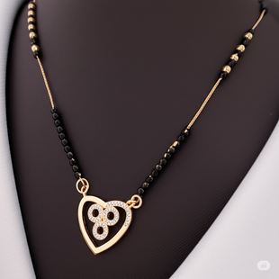 Hansika Rosegold American Diamond Mangalsutra | Mangalsutra For Women