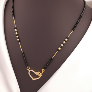 Sai Pallavi Rosegold American Diamond Mangalsutra | Mangalsutra For Women
