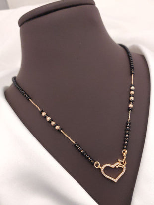 Sai Pallavi Rosegold American Diamond Mangalsutra | Mangalsutra For Women