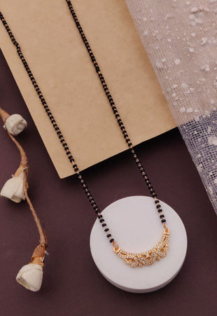 Madhubala Rosegold AD Mangalsutra | Mangalsutra For Women