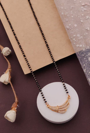 Raveena Tandon Rosegold AD Mangalsutra | Mangalsutra For Women