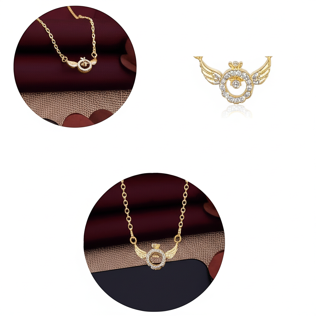 Shruti Haasan Gold Plated Pendal Chain - Wortica