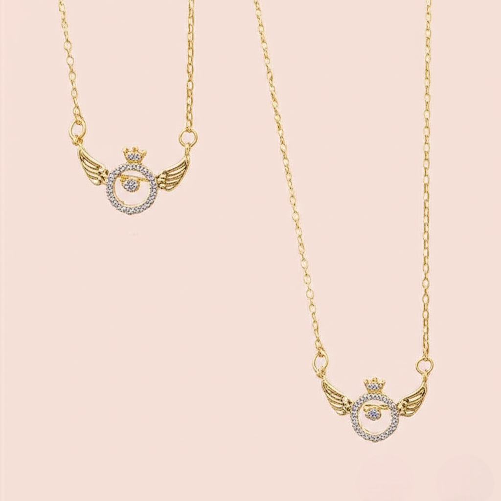 Shruti Haasan Gold Plated Pendal Chain - Wortica