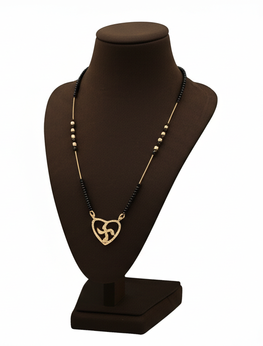 Tamannah Rosegold American Diamond Mangalsutra | Mangalsutra For Women