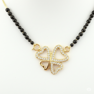 Trisha Rosegold American Diamond Mangalsutra