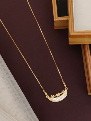 Meenakshi Dixit Pendant Chain - Wortica