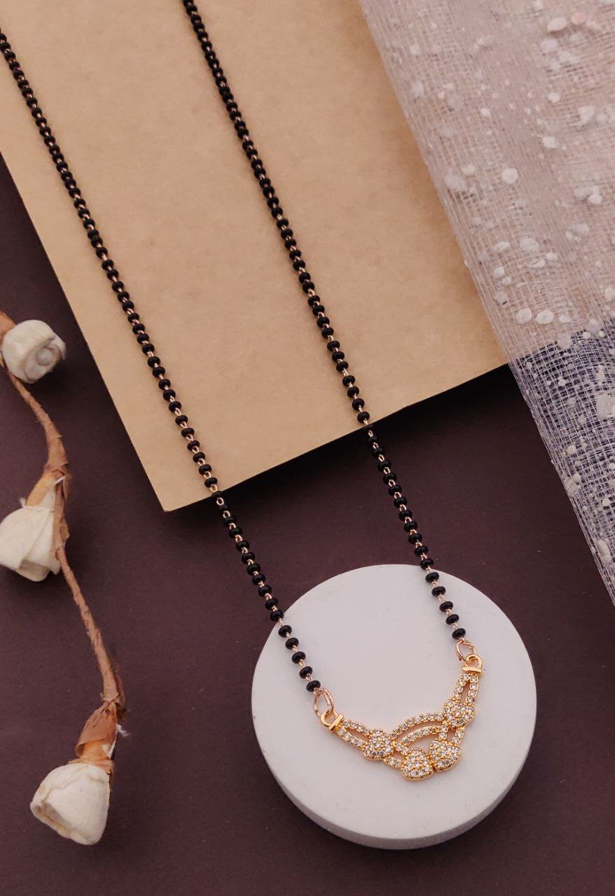 Priyamani Rosegold AD Mangalsutra | Mangalsutra For Women