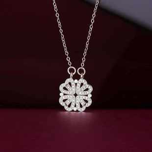 Priyanka Chopra Silver Pendal Chain - Wortica