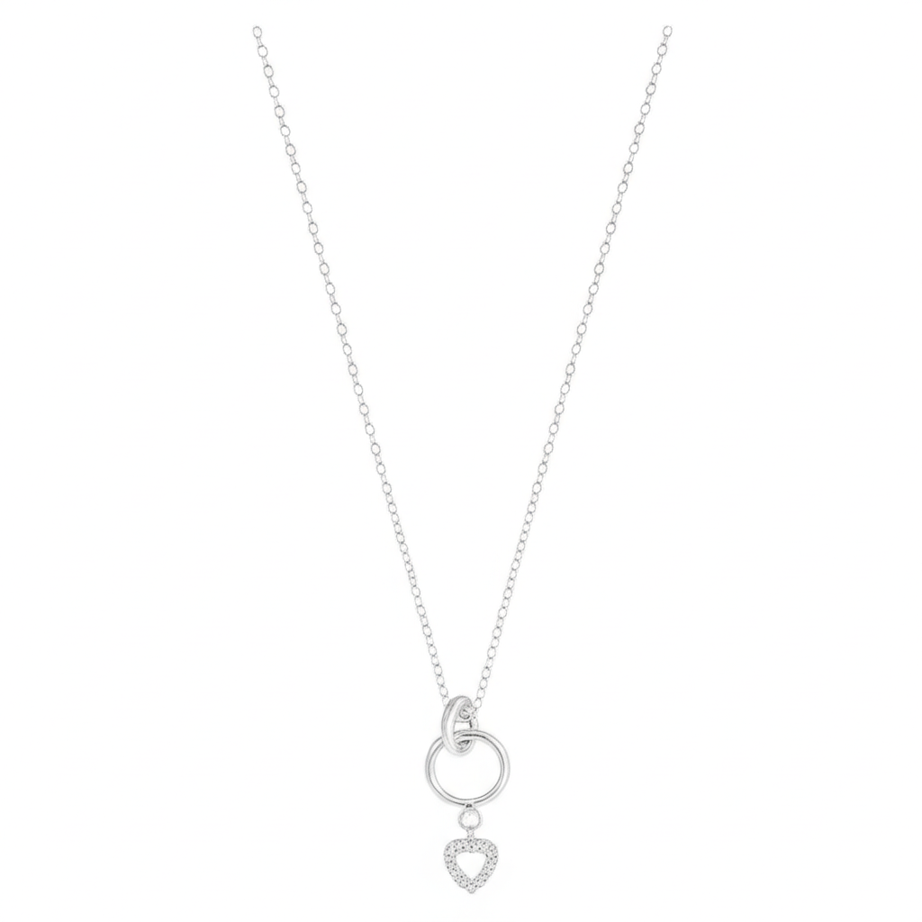 Tamannaah Bhatia Silver Pendal Chain - Wortica