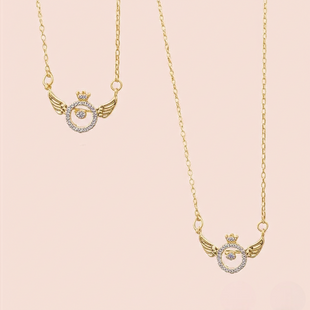 Shruti Haasan Gold Plated Pendal Chain - Wortica