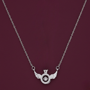 Shruti Haasan Silver Pendal Chain - Wortica